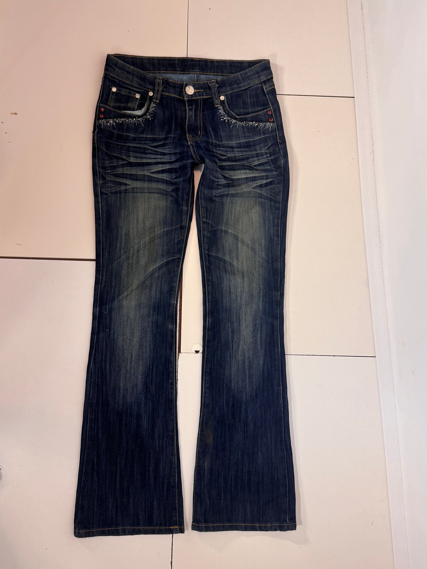 Lågmidjade jeans stl: XS