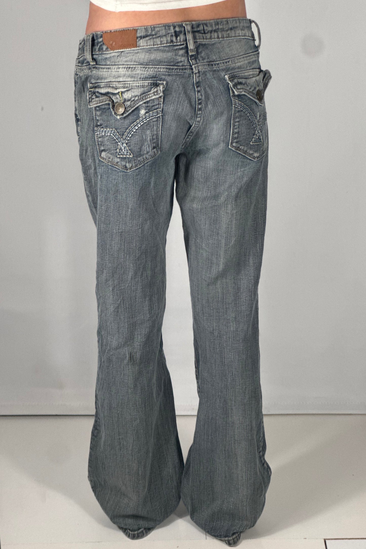 Lågmidjade jeans stl: M