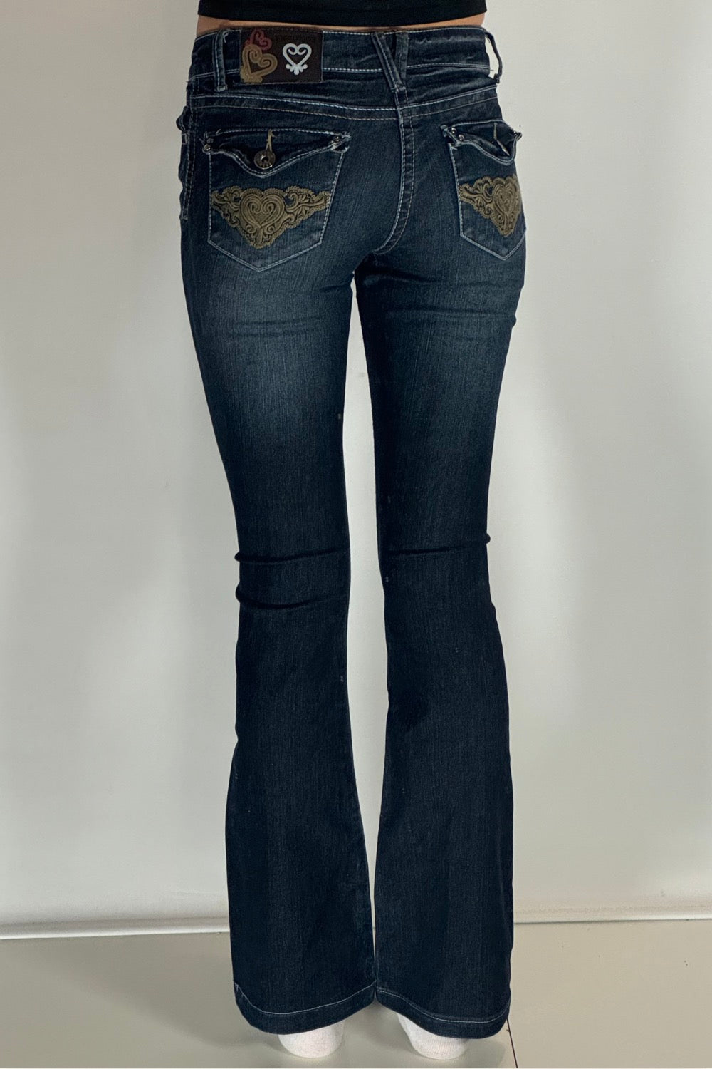 Lågmidjade jeans stl: XS