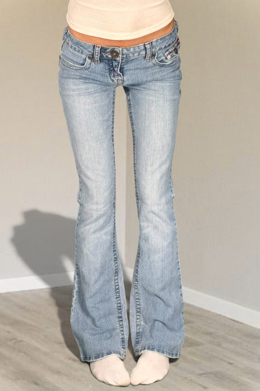 Lågmidjade jeans stl: XXS