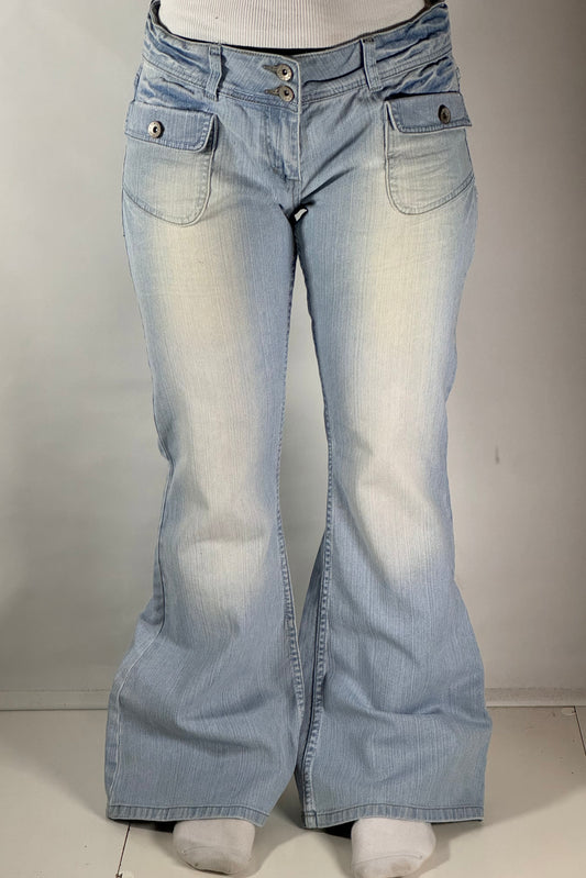 Lågmidjade jeans stl: M