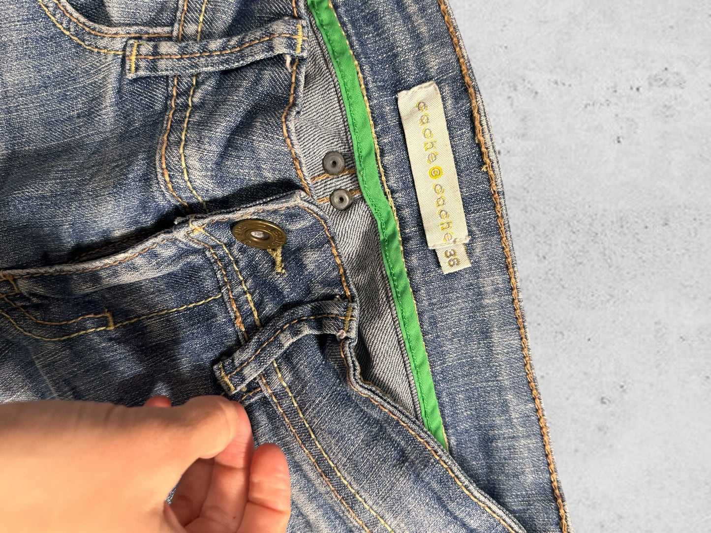 Lågmidjade jeans stl: XS