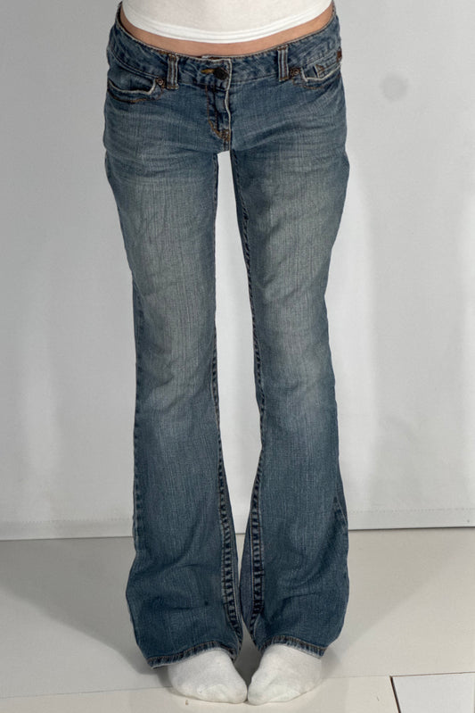 Lågmidjade jeans stl: S/M