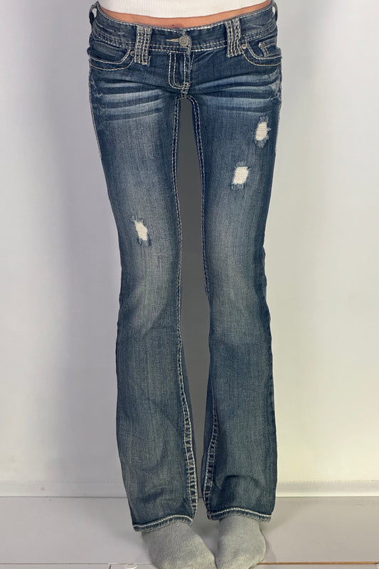 Lågmidjade jeans stl: XS