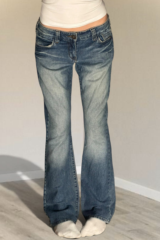 Lågmidjade jeans stl: S
