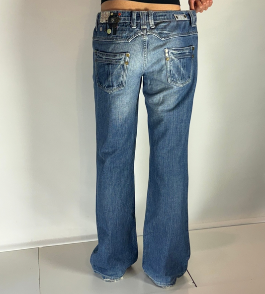 Lågmidjade jeans – stl: M/L