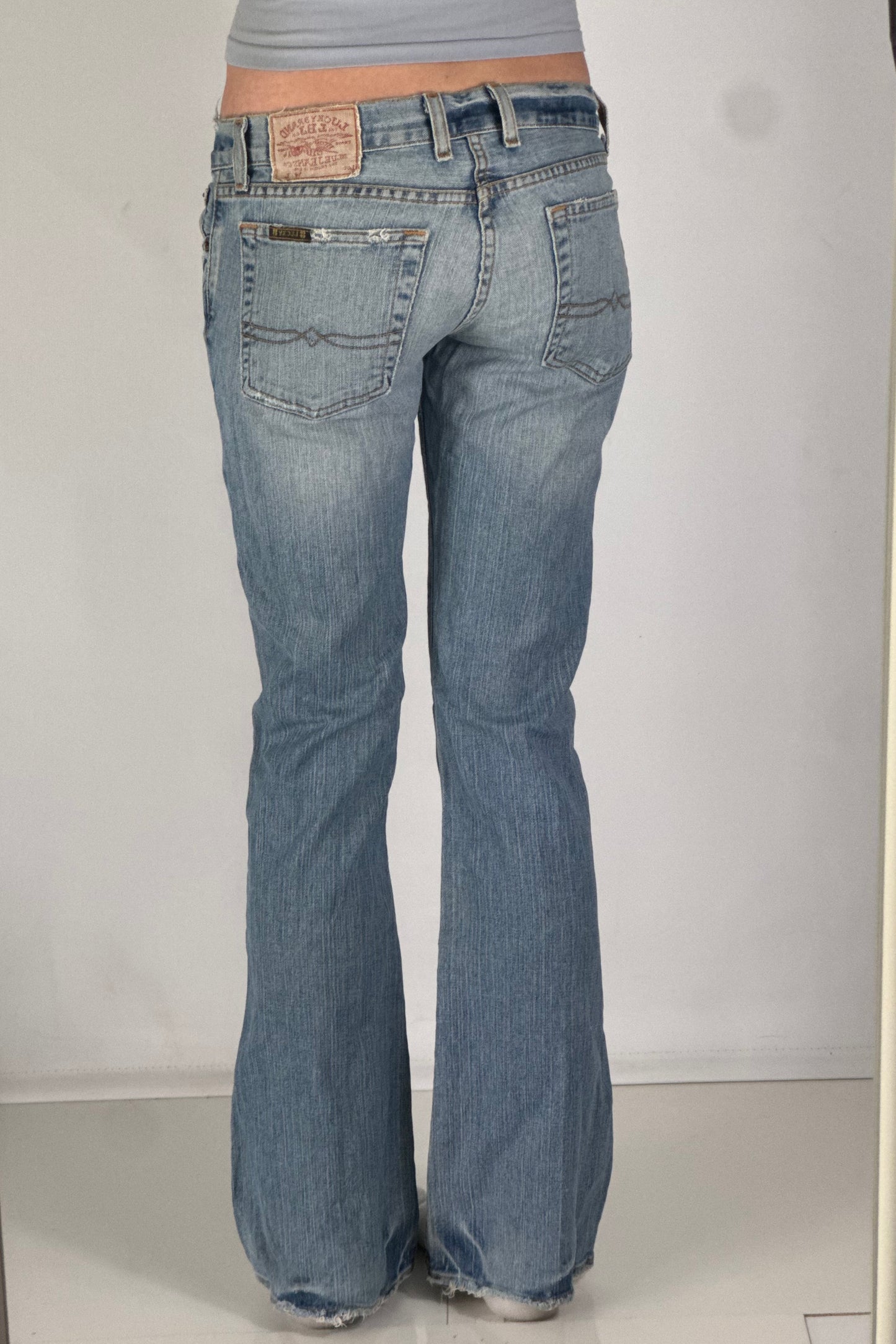 Lågmidjade jeans stl: XS