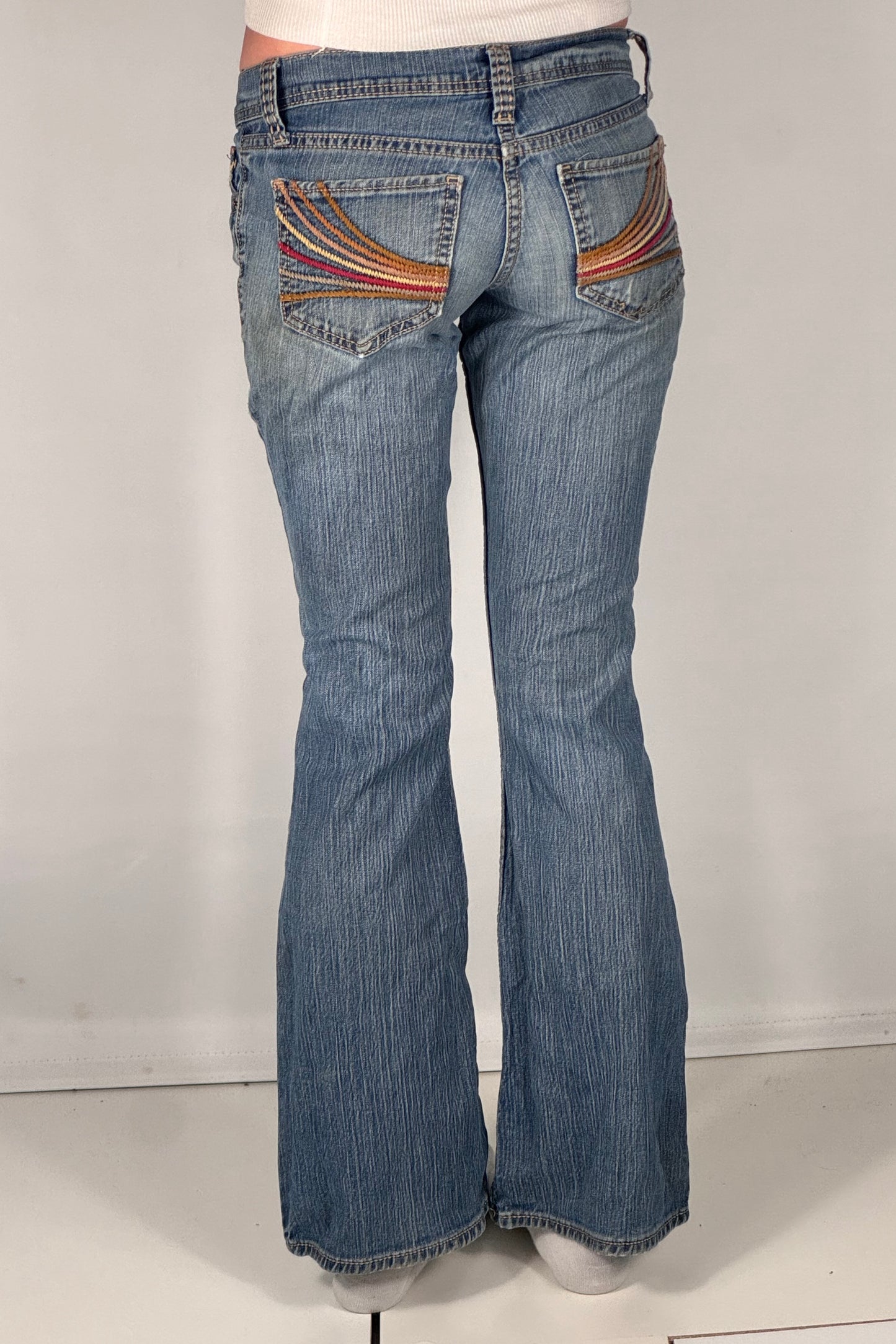 Lavlivede jeans str: XXS
