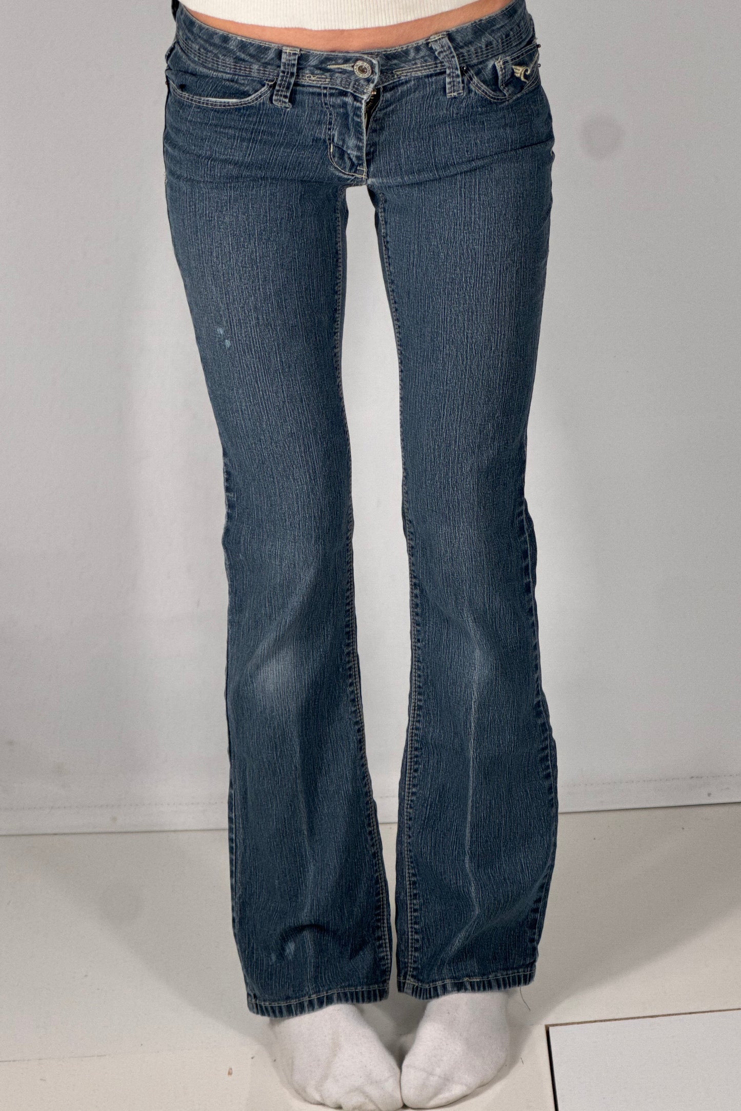 Lavlivede jeans str: XXS