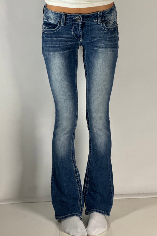 Lågmidjade jeans stl: S