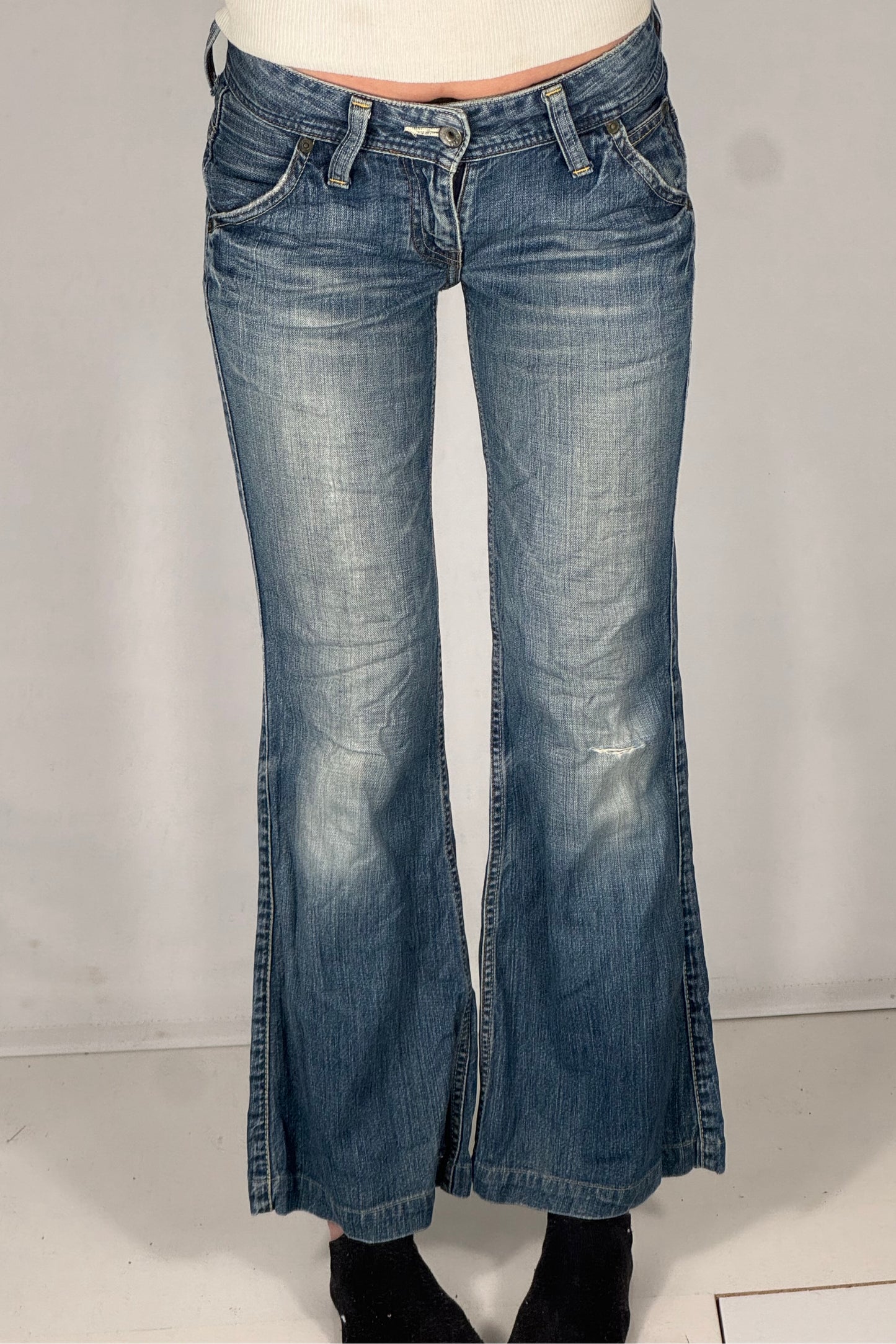 Lågmidjade jeans stl: XS
