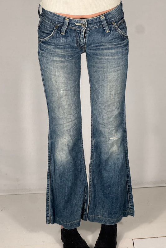 Lågmidjade jeans stl: XS