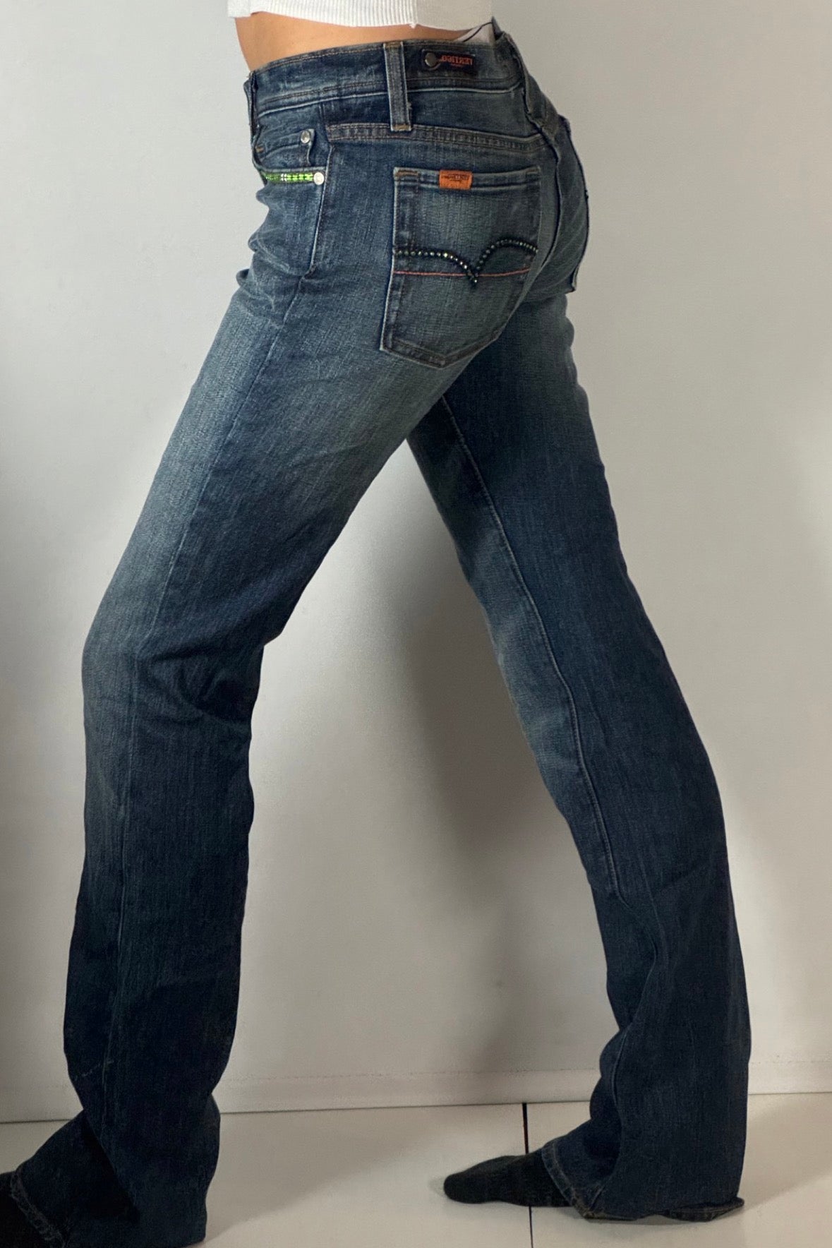 Lågmidjade jeans stl: XS