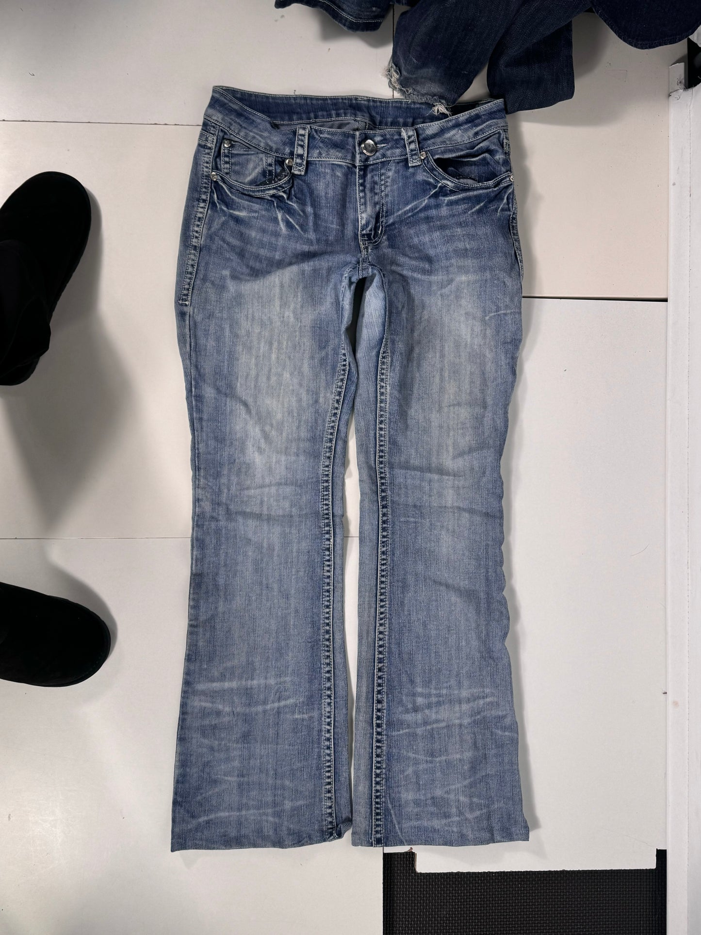 Lågmidjade jeans stl: M