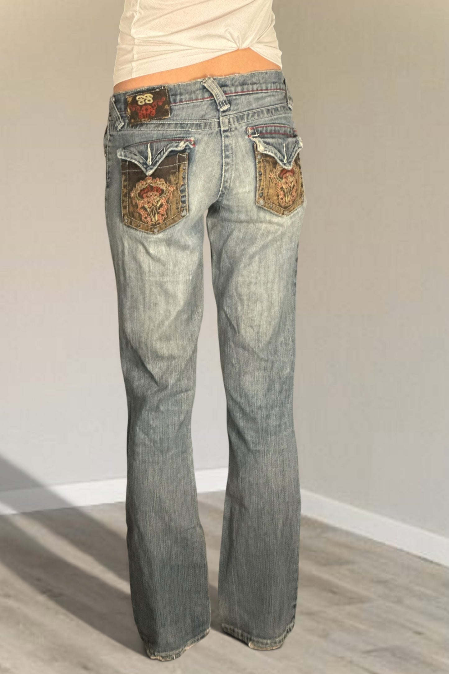 Lågmidjade jeans stl: XS/S