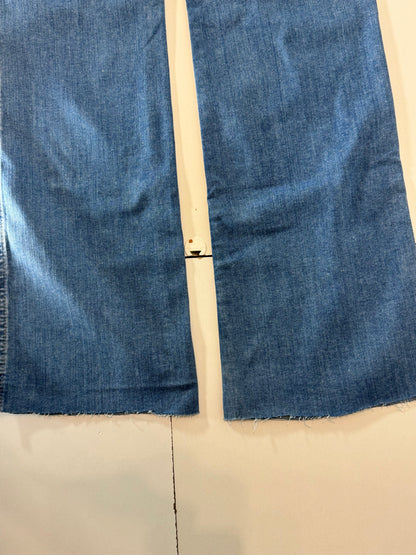 Lågmidjade jeans–stl: S