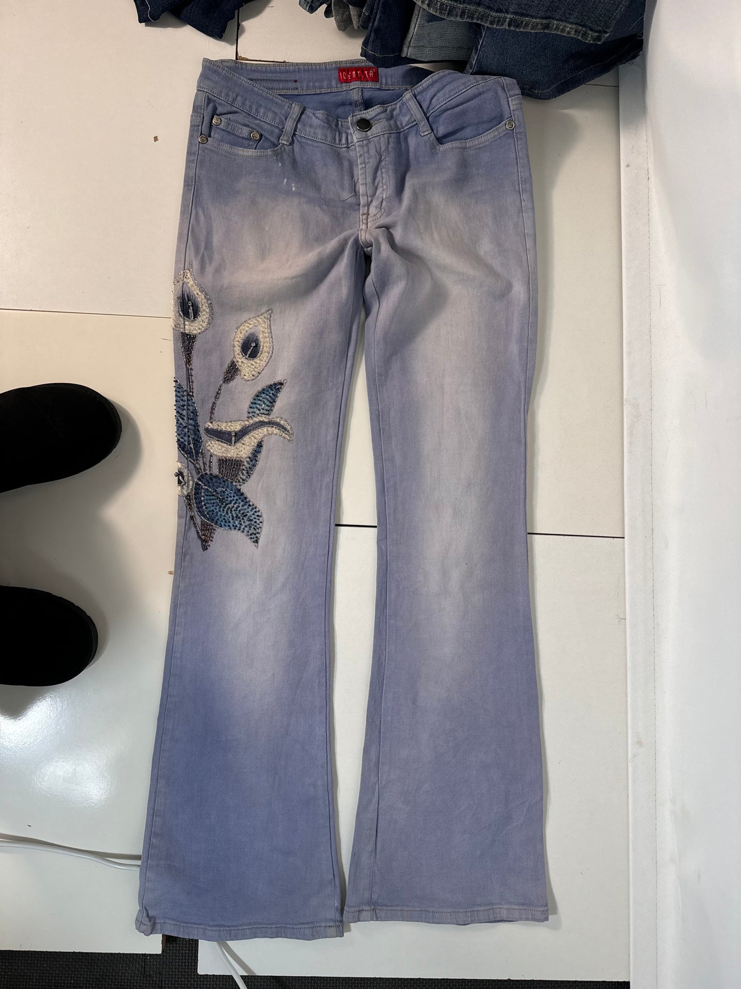 Lågmidjade jeans stl: XS