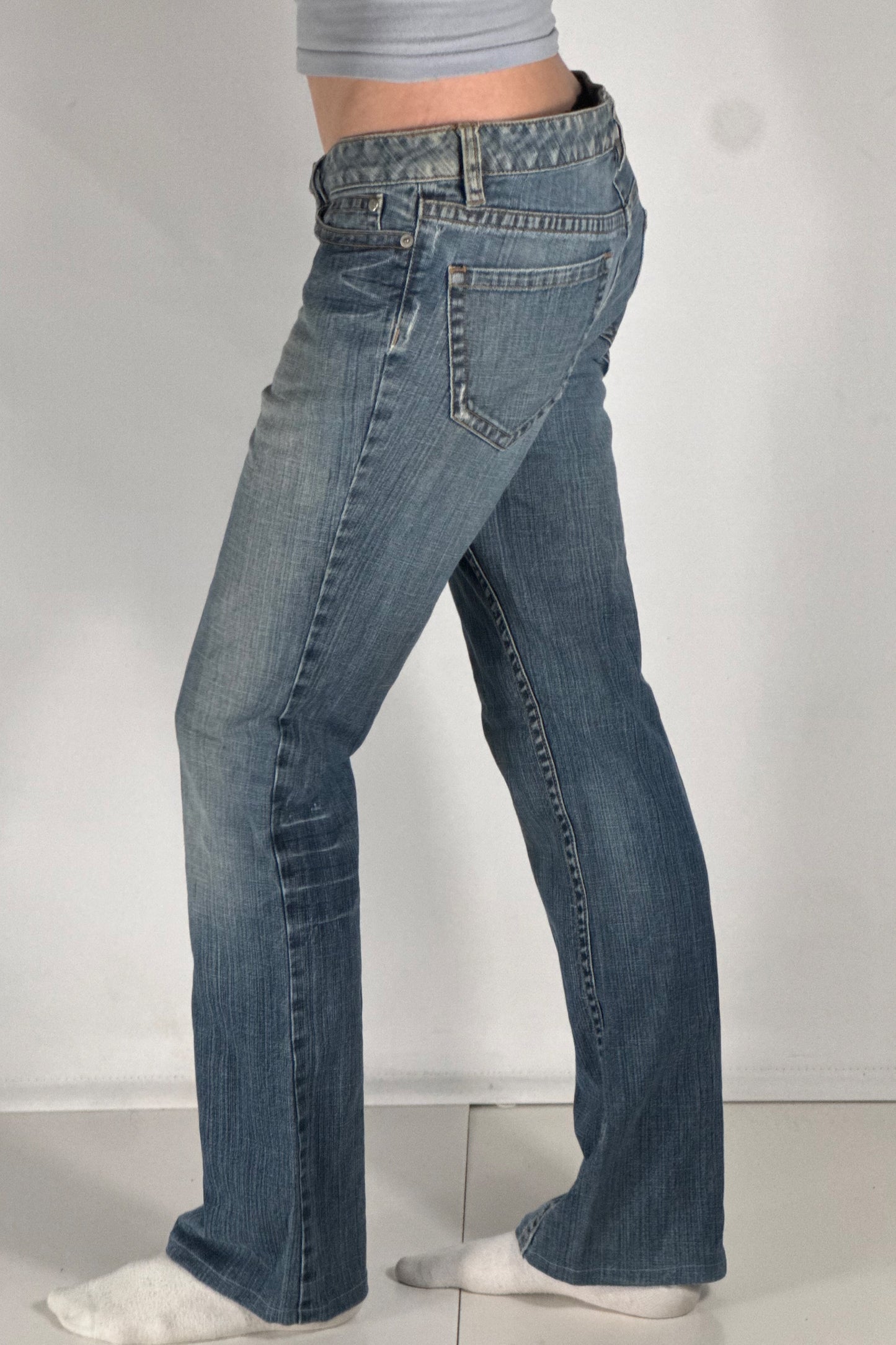 Lågmidjade jeans stl: S