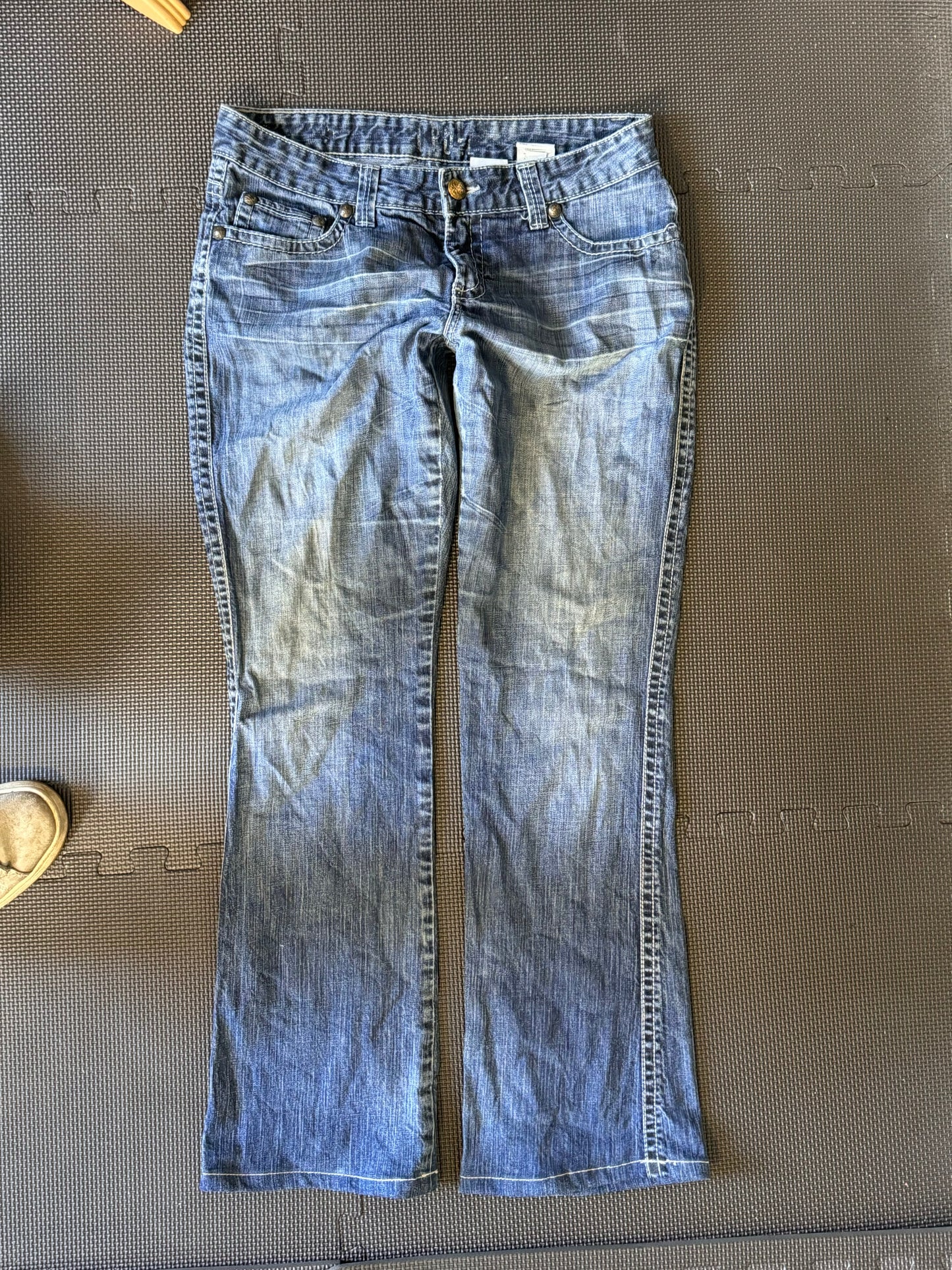 Lågmidjade jeans stl: S/M