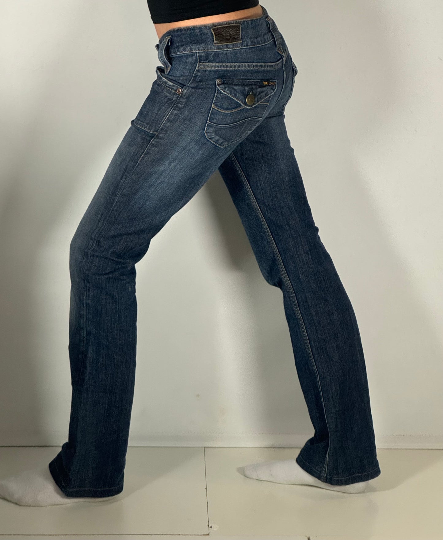 Lågmidjade jeans stl: S