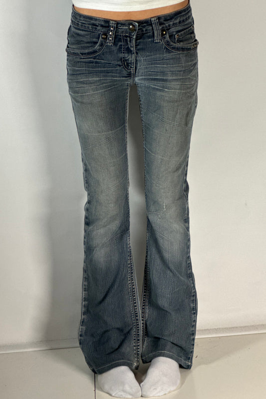 Lågmidjade jeans stl: XS