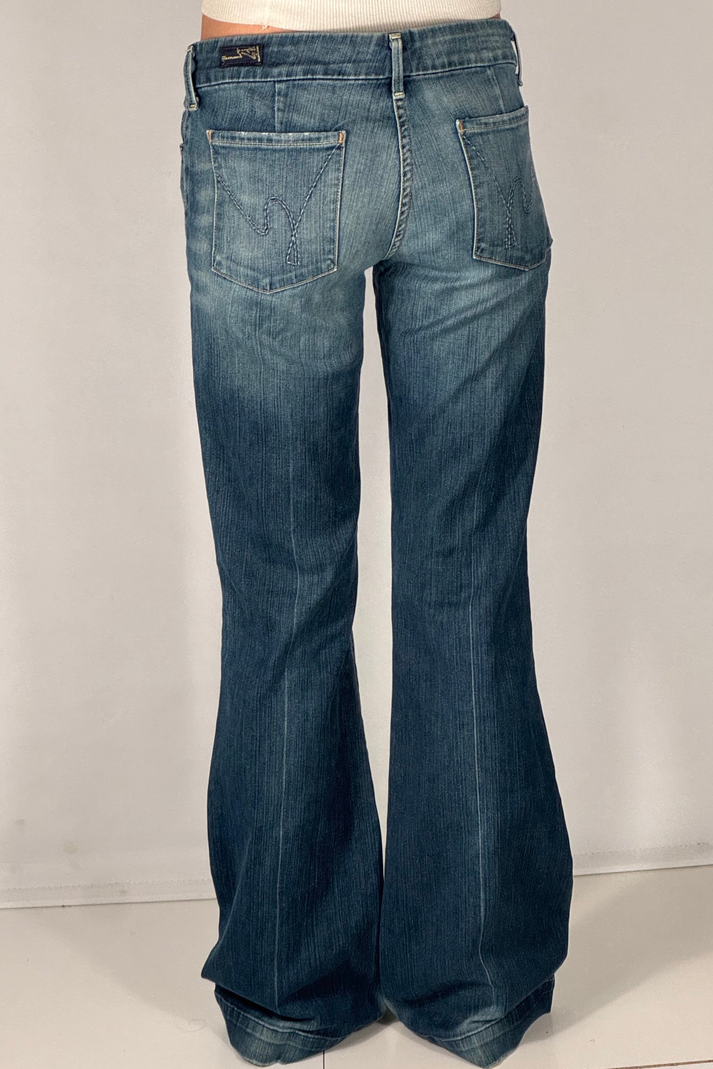 Lavtaljede jeans str: S/M