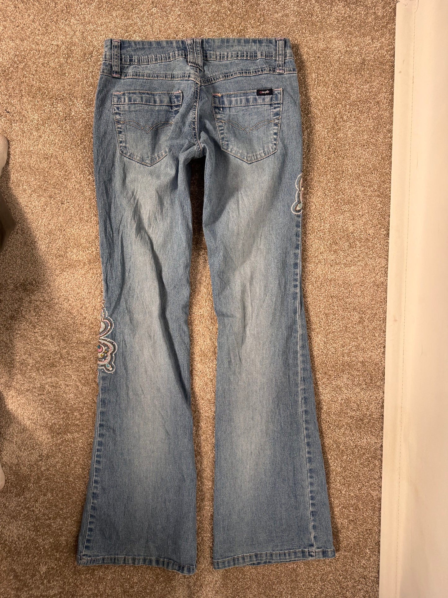 Lågmidjade jeans stl: XS