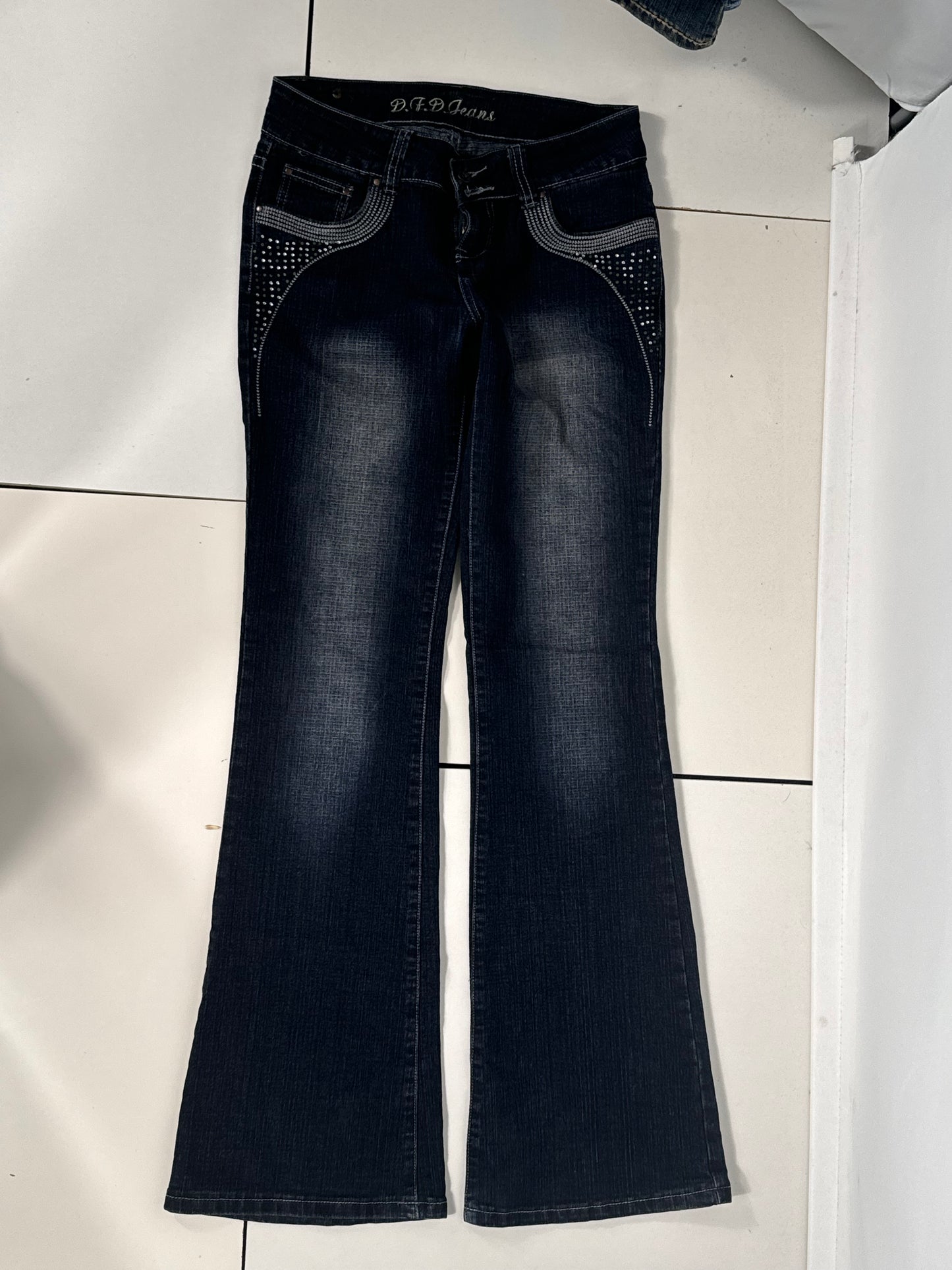 Lavtaljede jeans str: XS