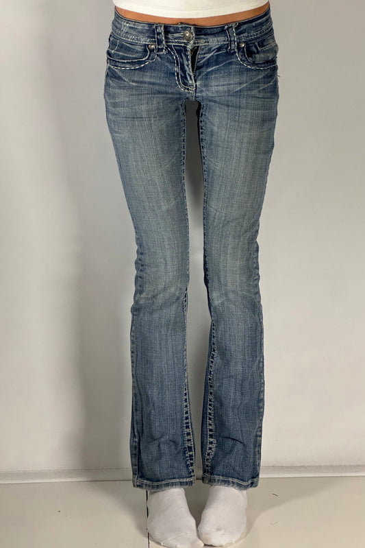 Lågmidjade jeans stl: XXS