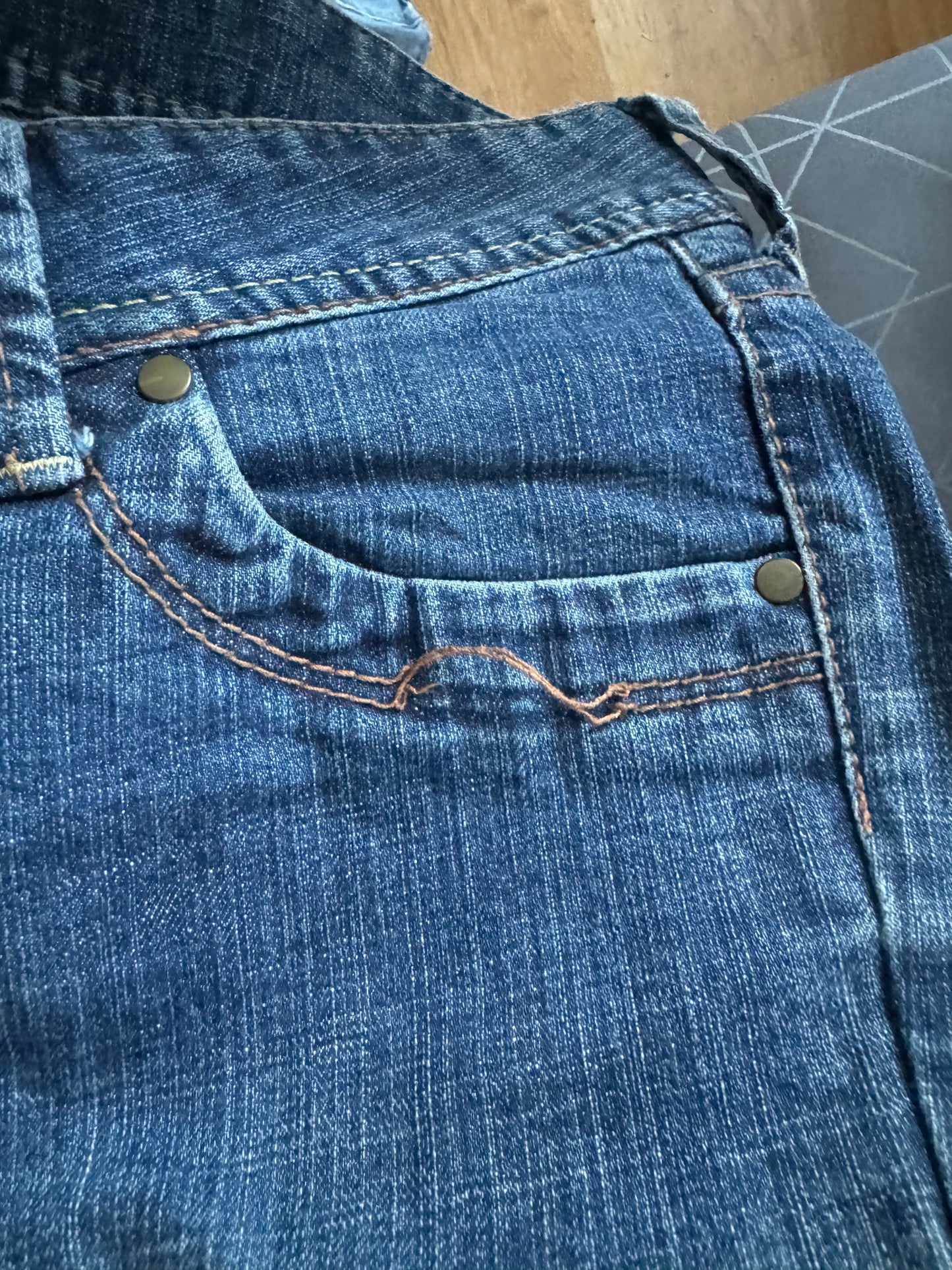Lågmidjade jeans stl: S/M