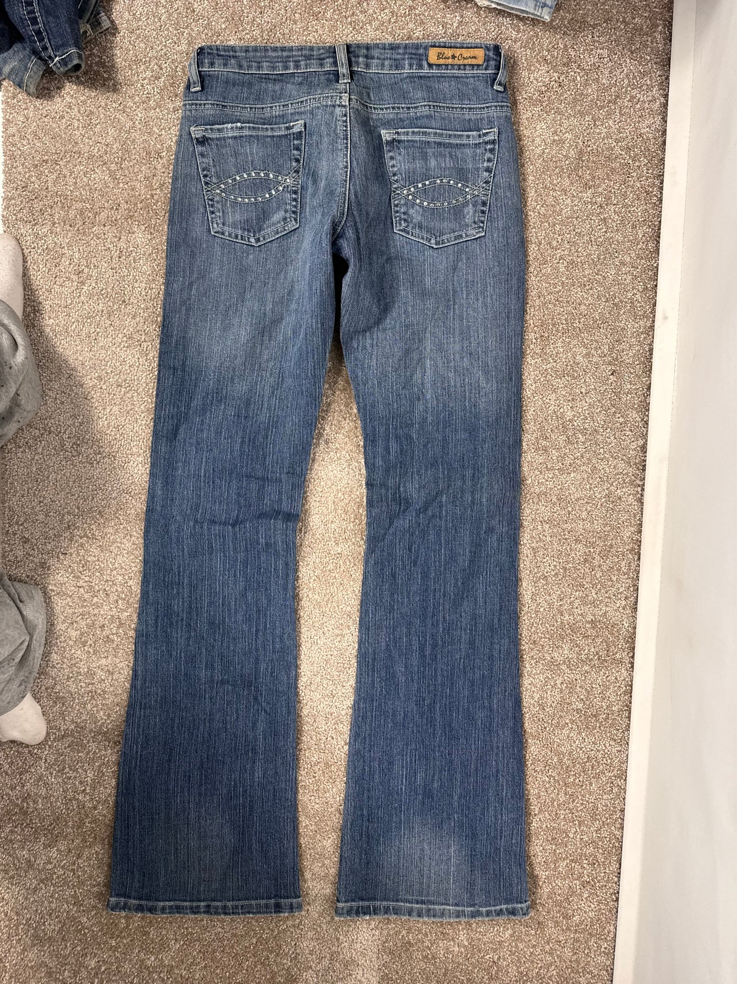 Lågmidjade jeans stl: XS