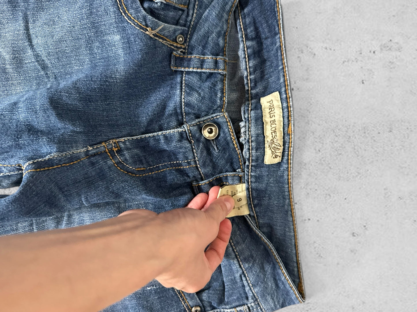 Lågmidjade jeans stl: S