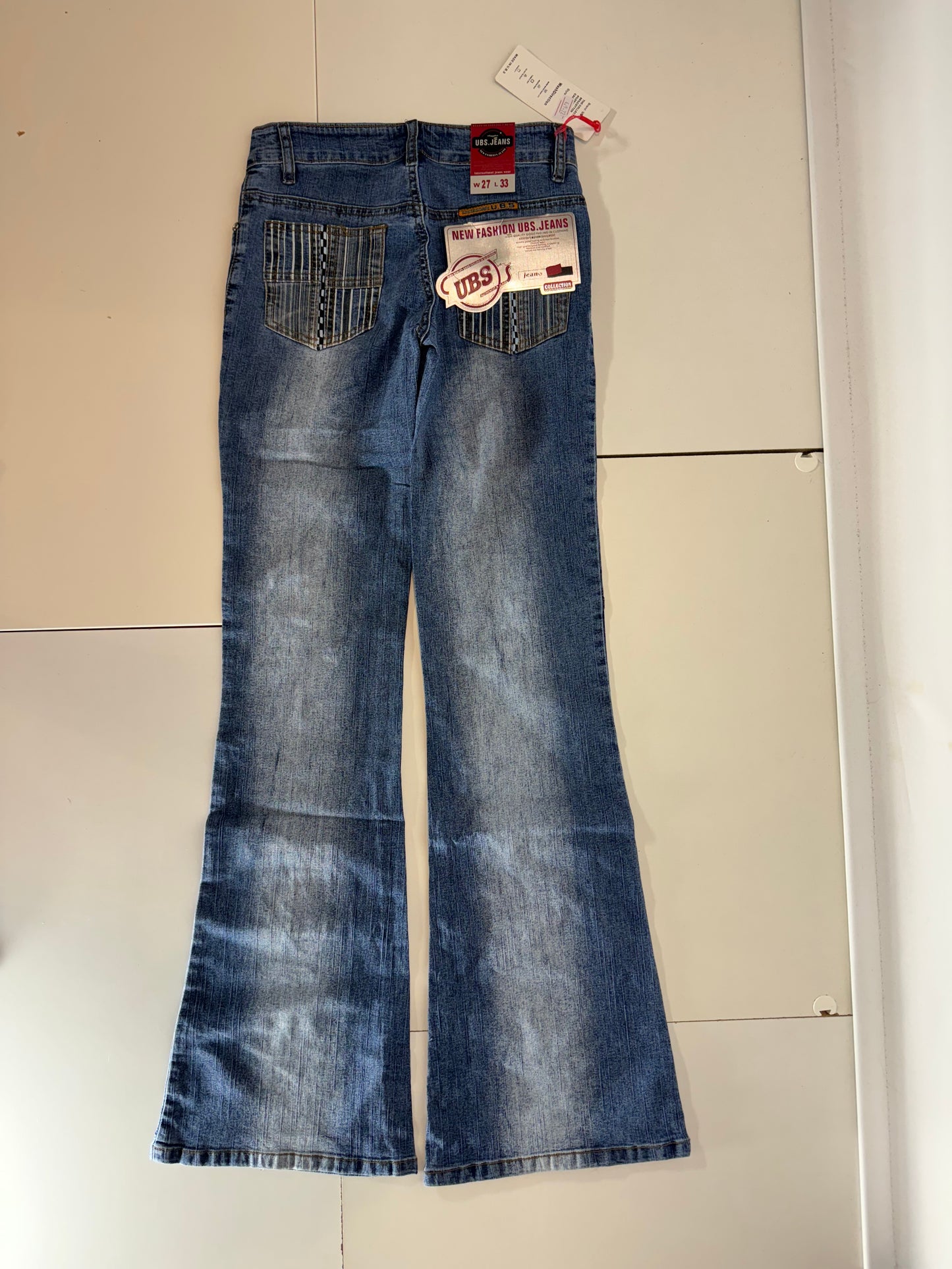 Lågmidjade jeans-stl: XXS