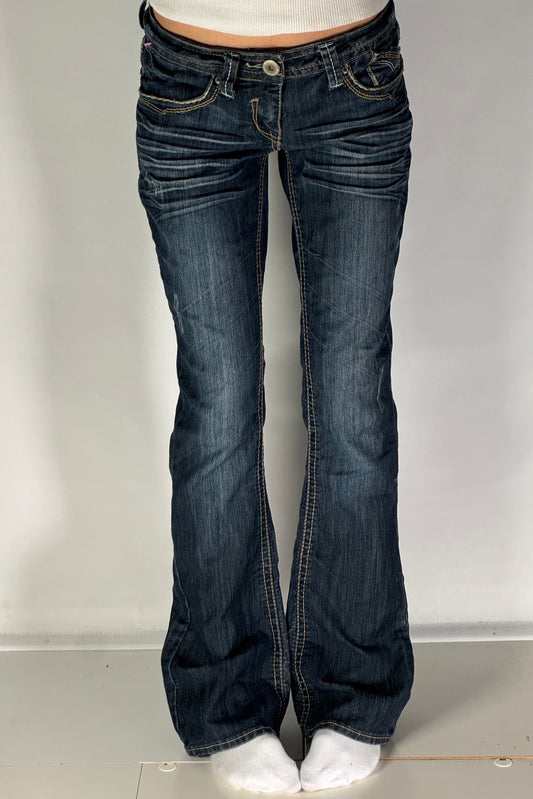 Lågmidjade jeans stl: S