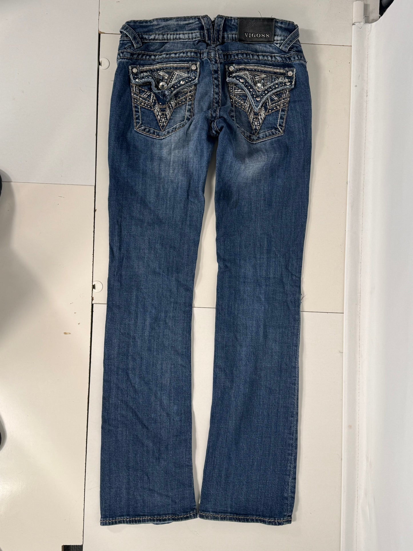 Lavlivede jeans str: XS/S