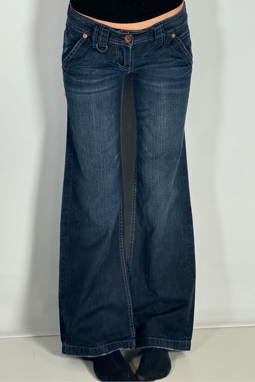 Lågmidjade jeans stl: S
