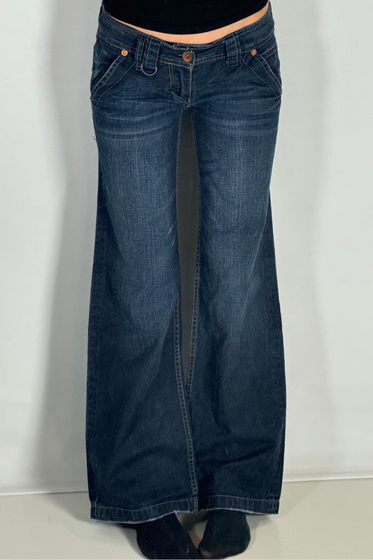 Lågmidjade jeans stl: S