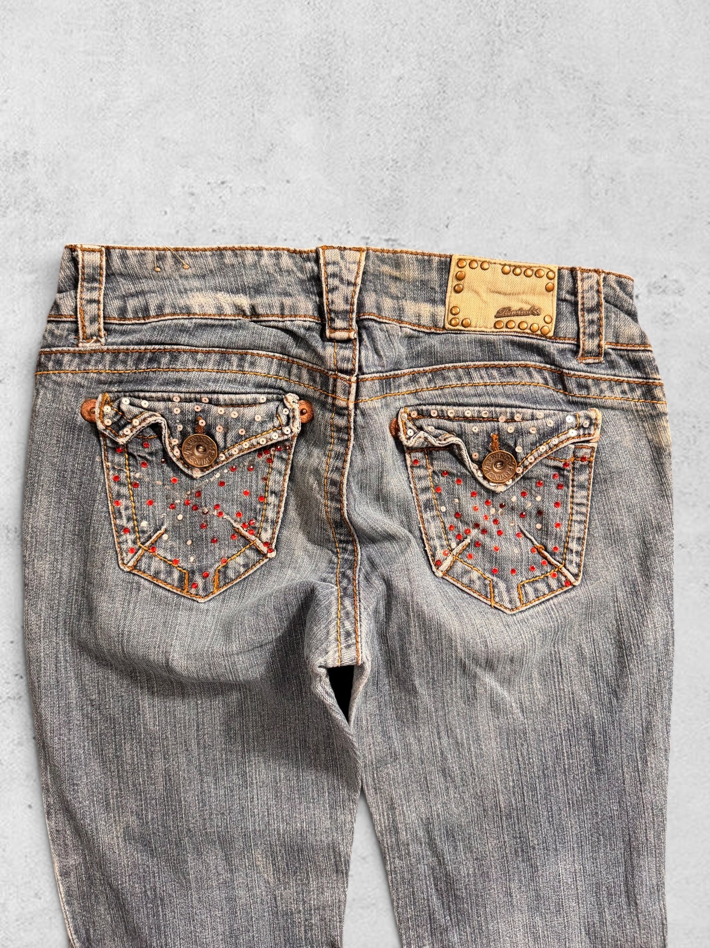 Lågmidjade jeans stl: S