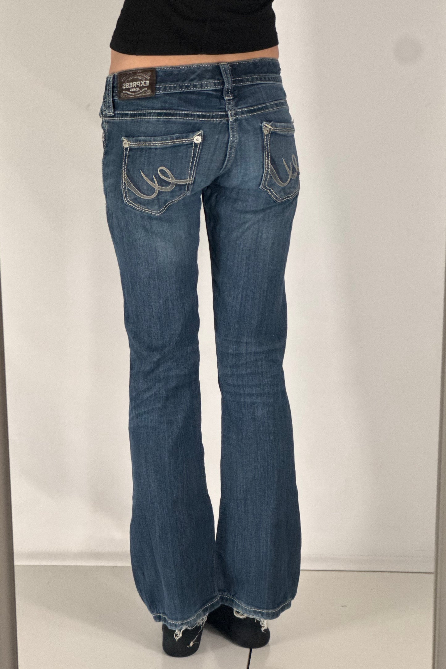 Lågmidjade jeans stl: XS