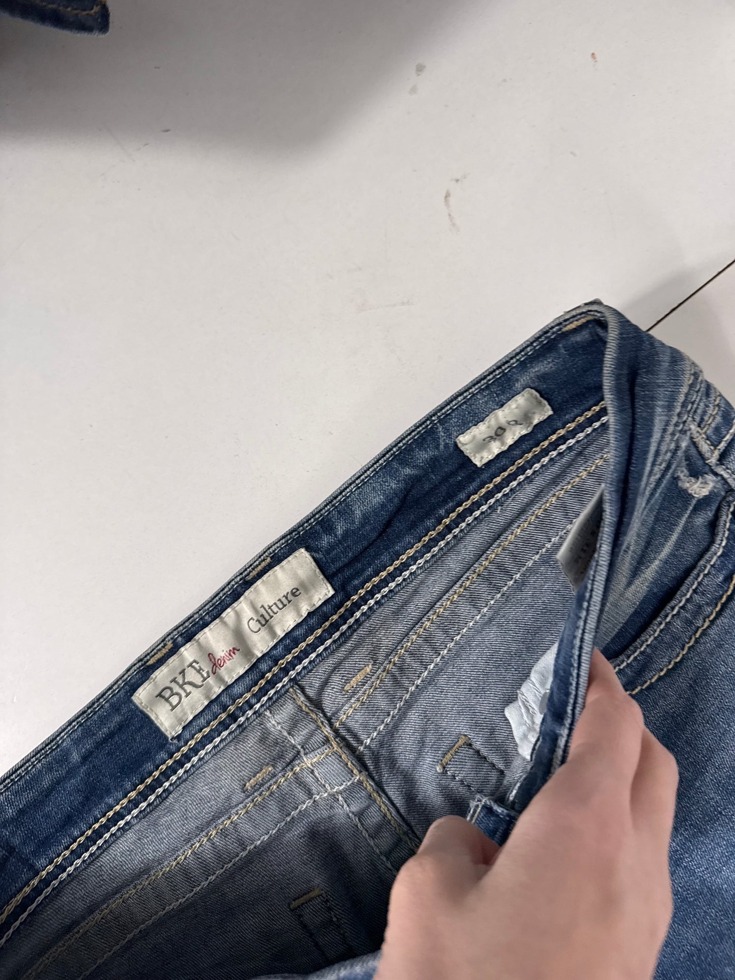 Lågmidjade jeans stl: S