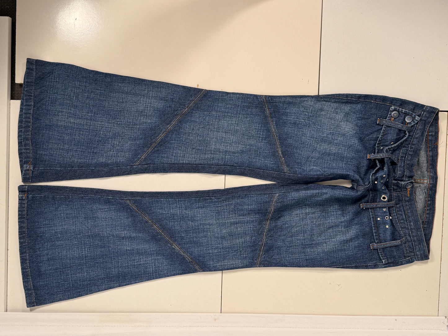 Lågmidjade jeans stl: S