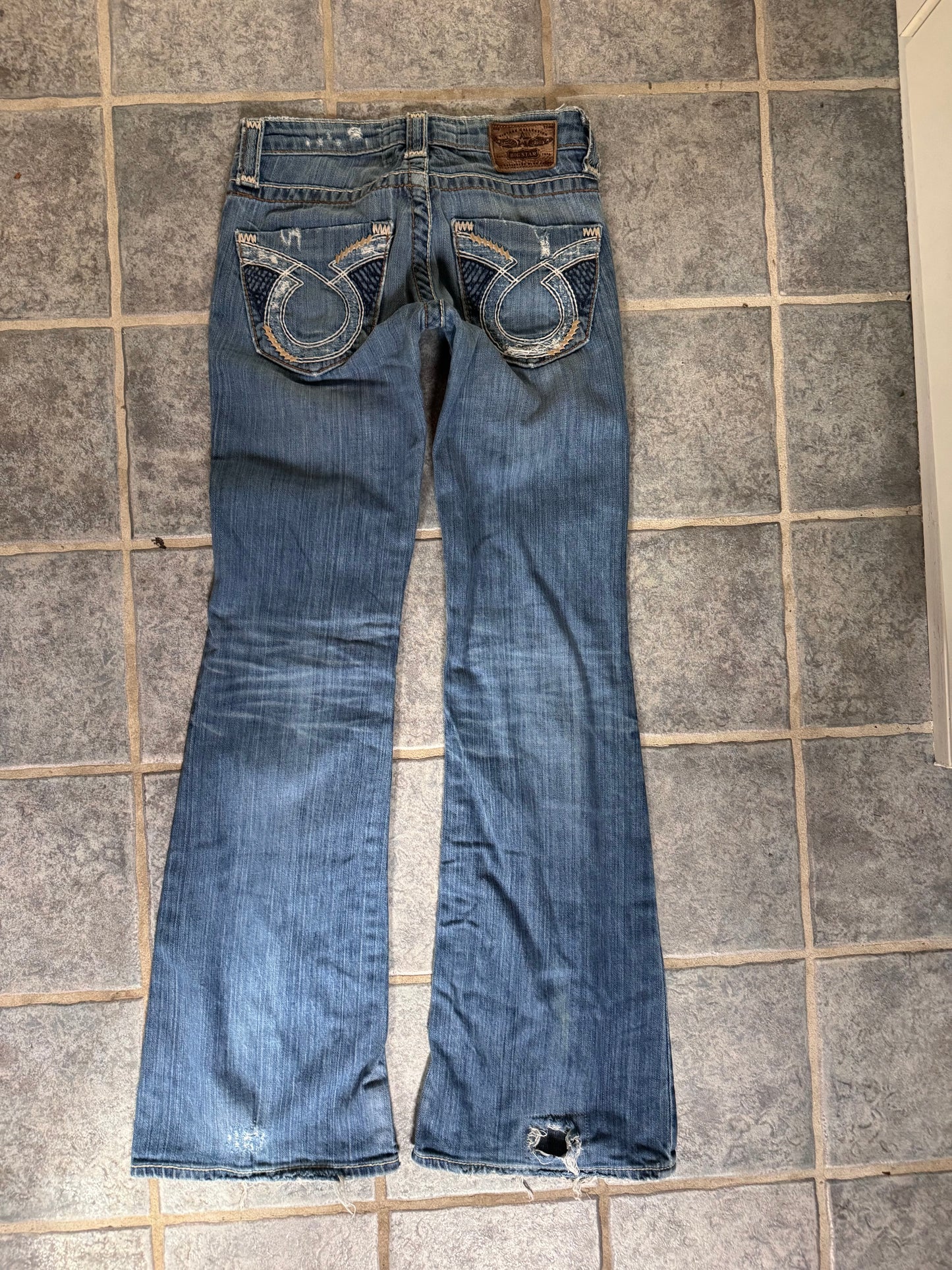 Lågmidjade jeans stl: XXS