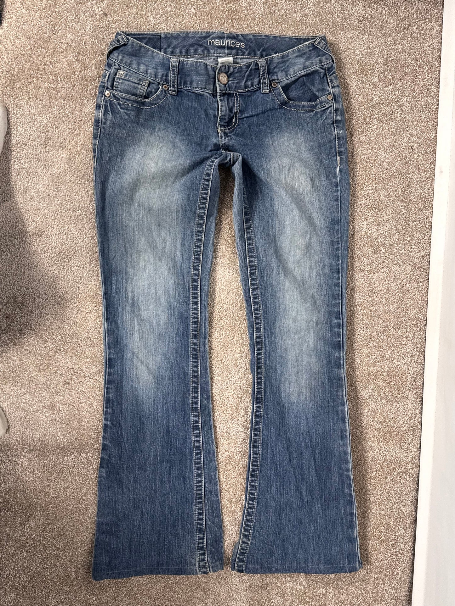 Lågmidjade jeans stl: S
