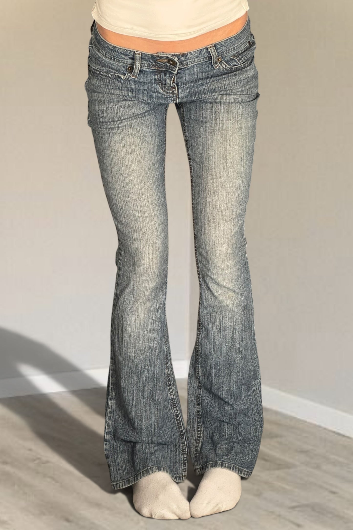 Lågmidjade jeans stl: XXS