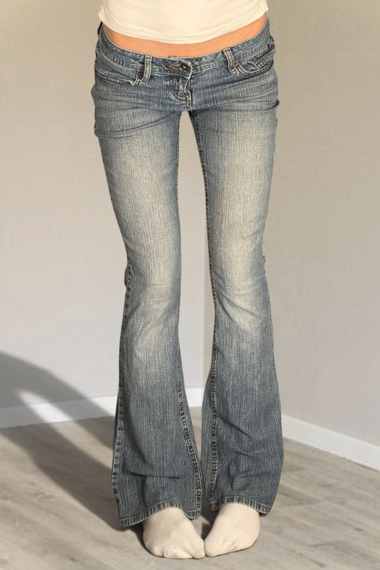 Lågmidjade jeans stl: XXS