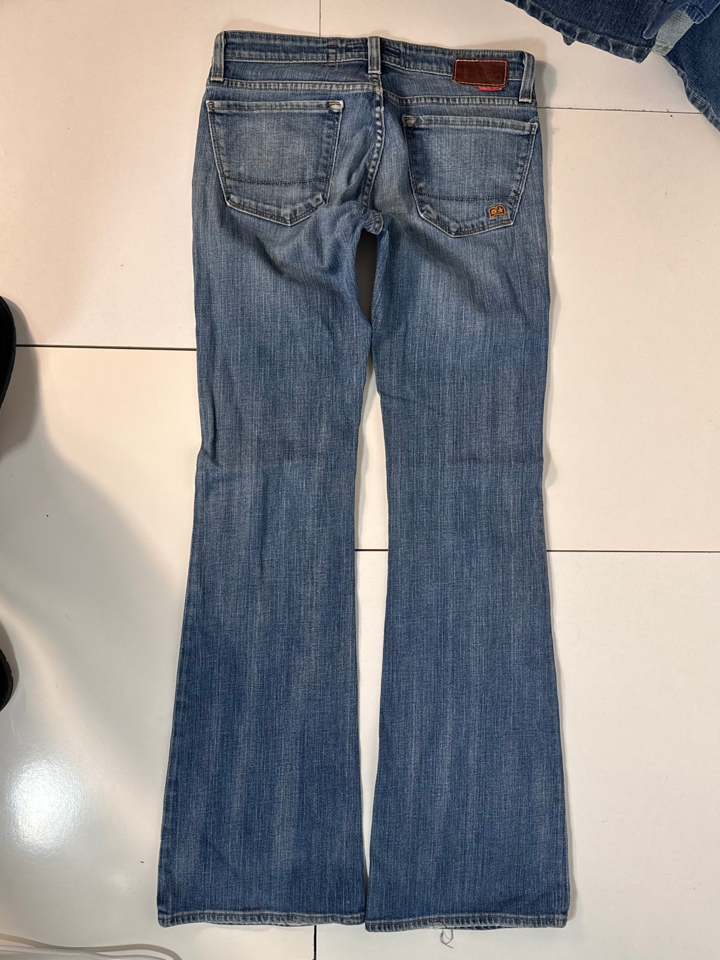 Lavtaljede jeans str: S