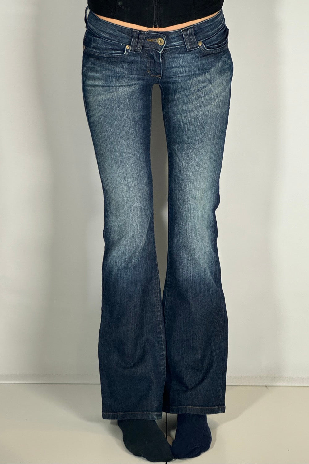 Lågmidjade jeans stl: XXS