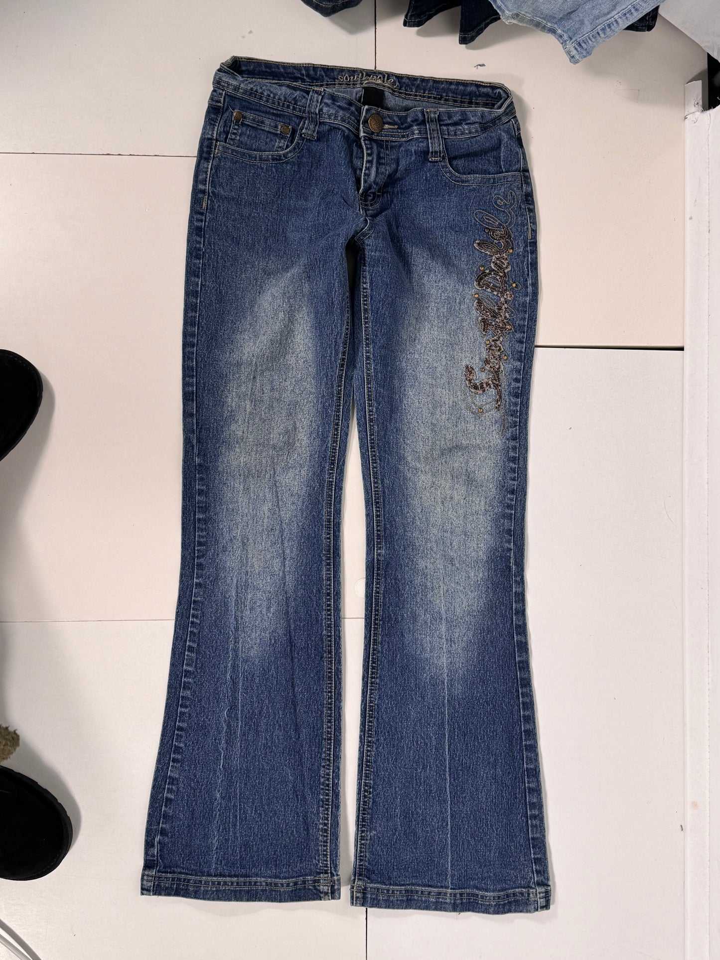 Lågmidjade jeans stl: XS
