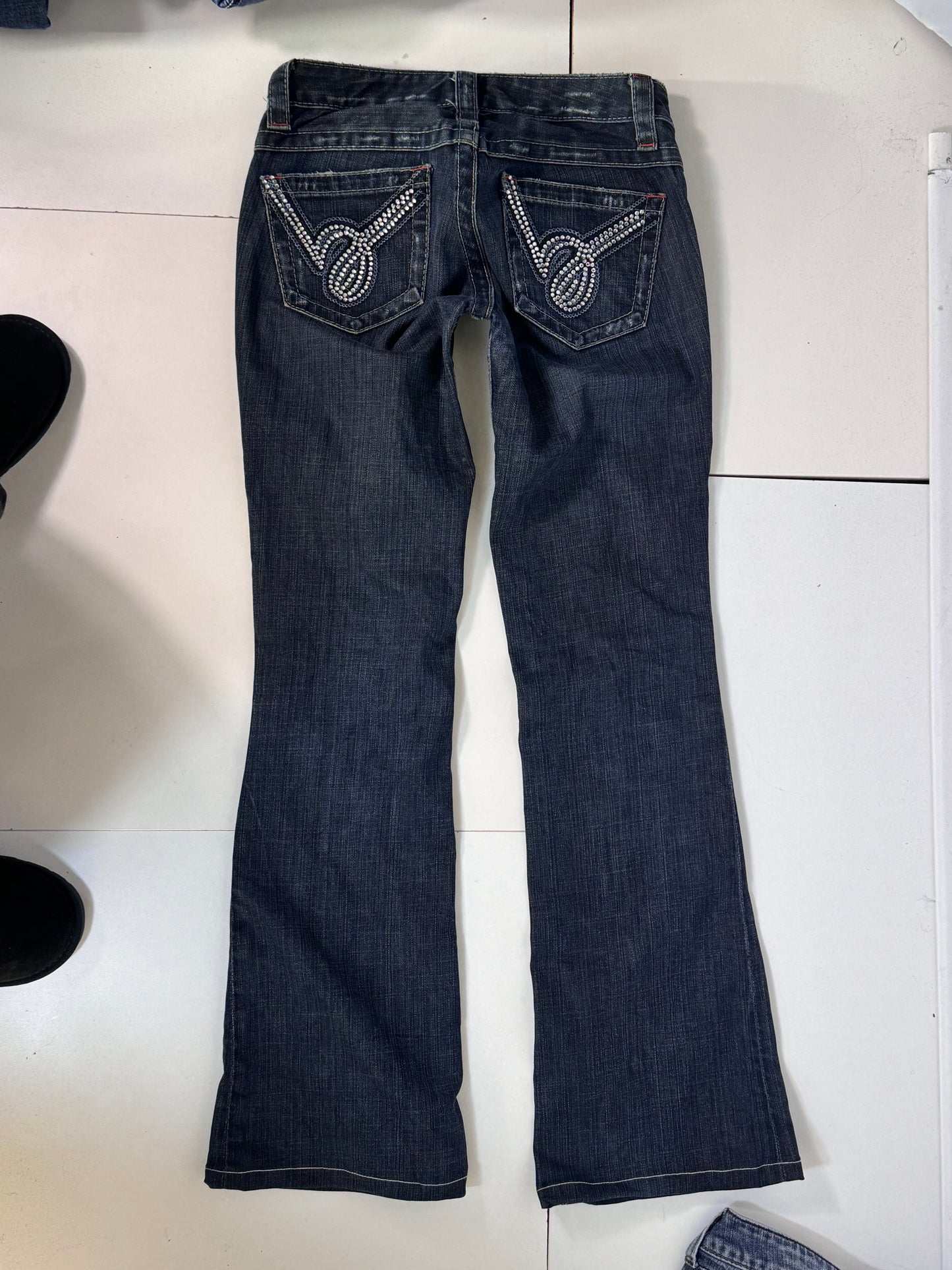 Lågmidjade jeans stl: XS