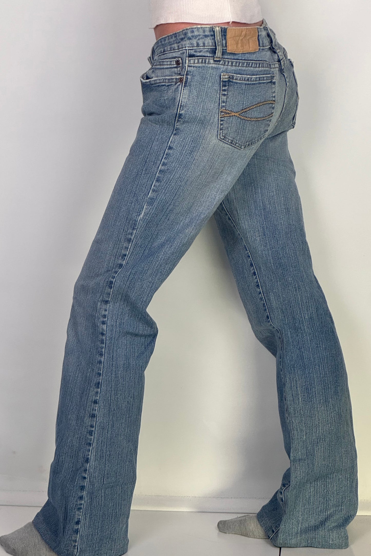 Lågmidjade jeans stl: M